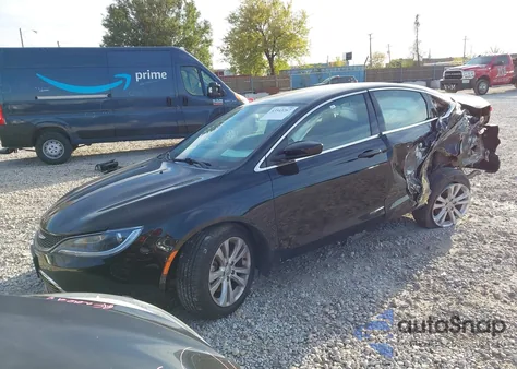 2015 Chrysler 200 Limited z USA, uszkodzony, nr VIN 1C3CCCAB9FN697819